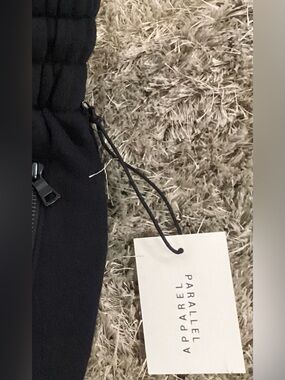 Women's High Waisted Black Sweatpants